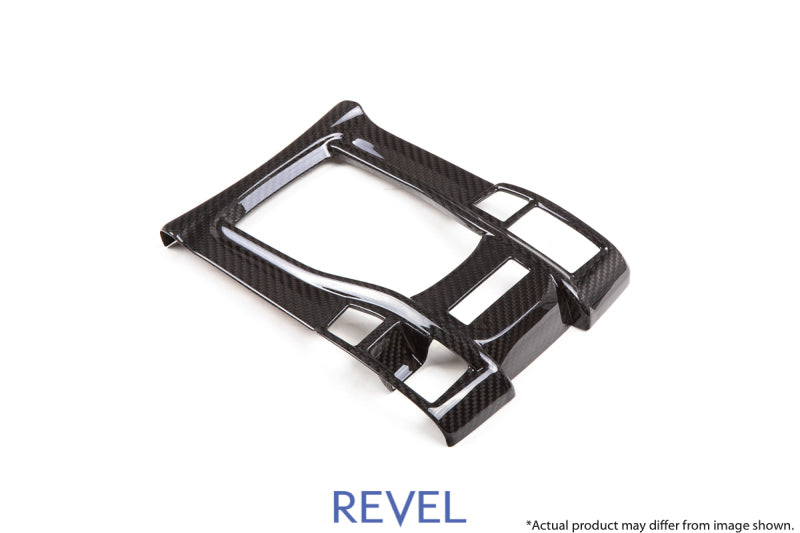 Revel GT Dry Carbon Shifter Panel Cover 17-18 Honda Civic Type-R - 1 Piece Revel GT Dry Carbon Shifter Panel Cover 17-18 Honda Civic Type-R - 1 Piece