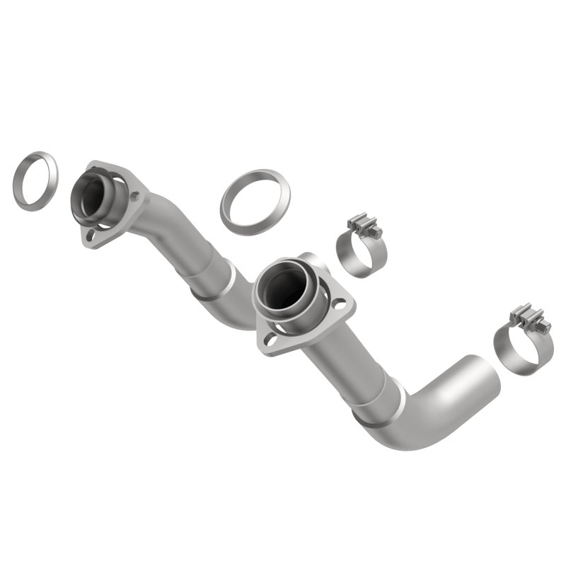 MagnaFlow 66-72 Chevy C10 Pickup V8 2-Piece Front Exhuast Pipe Kit (2in Tubing/Clamps/Inlet Flanges) MagnaFlow 66-72 Chevy C10 Pickup V8 2-Piece Front Exhuast Pipe Kit (2in Tubing/Clamps/Inlet Flanges)
