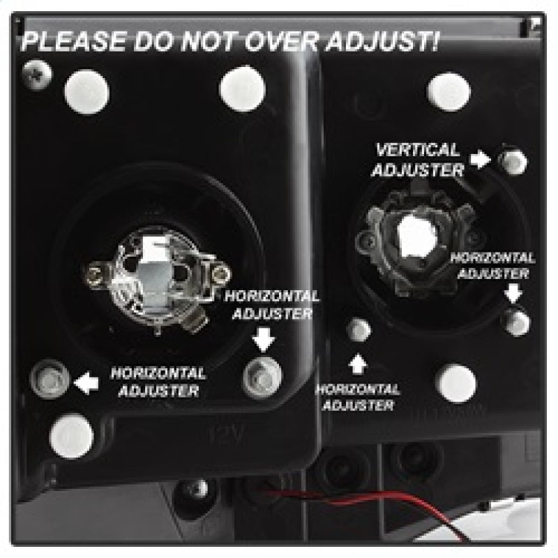 Spyder 02-05 Dodge Ram 1500 Light Bar Projector Headlights - Black (PRO-YD-DR02V2-LB-BK) Spyder 02-05 Dodge Ram 1500 Light Bar Projector Headlights - Black (PRO-YD-DR02V2-LB-BK)