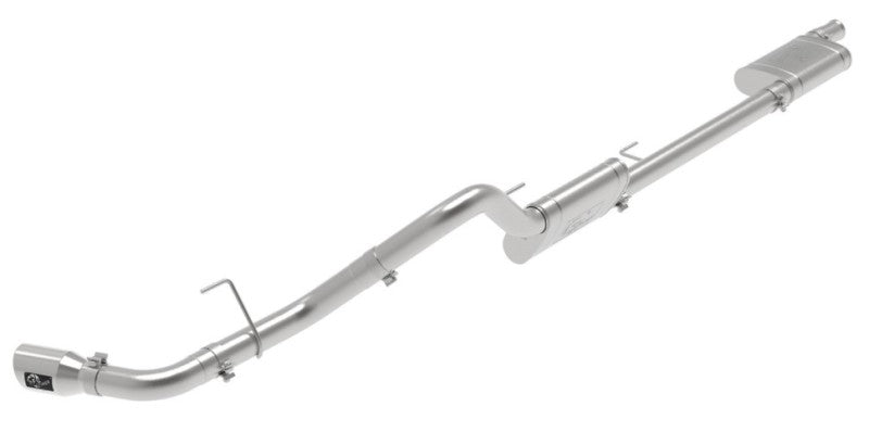 aFe Apollo GT Series 409 Stainless Steel Cat-Back Exhaust 2020 Jeep Gladiator 3.6L - Polished Tip aFe Apollo GT Series 409 Stainless Steel Cat-Back Exhaust 2020 Jeep Gladiator 3.6L - Polished Tip
