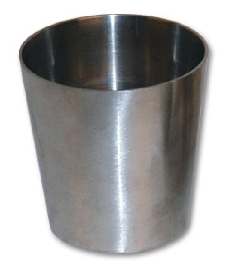 Vibrant 4.0in x 2.0in 304 Stainless Steel Straight Reducer Vibrant 4.0in x 2.0in 304 Stainless Steel Straight Reducer