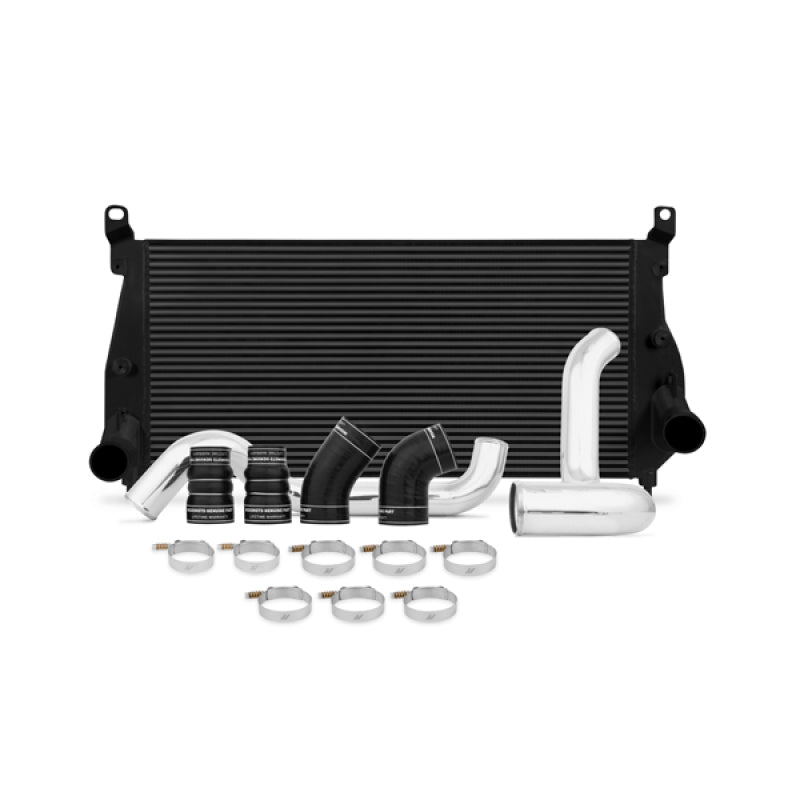 Mishimoto 02-04.5 Chevrolet 6.6L Duramax Intercooler Kit w/ Pipes (Black) Mishimoto 02-04.5 Chevrolet 6.6L Duramax Intercooler Kit w/ Pipes (Black)