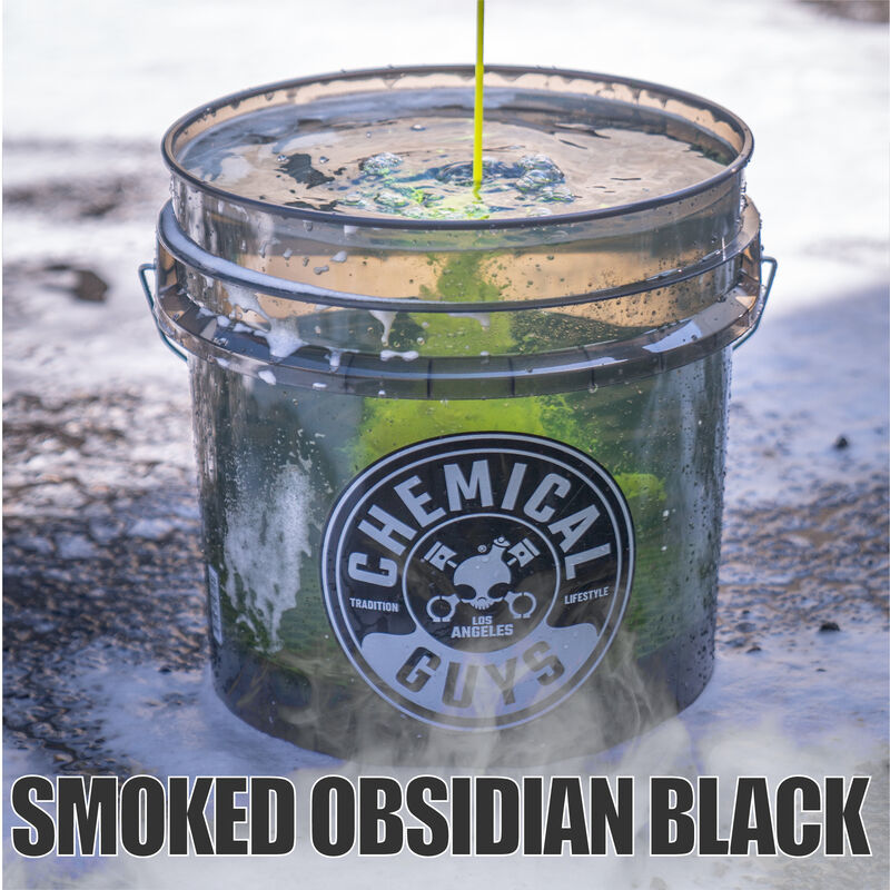 Chemical Guys Heavy Duty Detailing Bucket Smoked Black (4.5 Gal) Chemical Guys Heavy Duty Detailing Bucket Smoked Black (4.5 Gal)