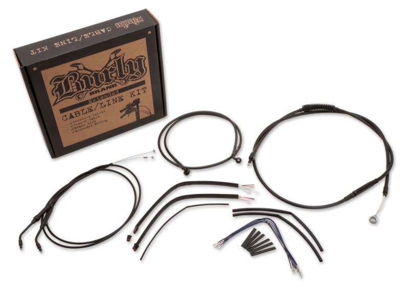 Burly Brand Control Kit 12in - Black Burly Brand Control Kit 12in - Black