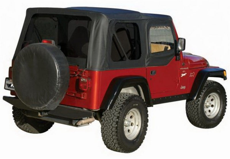 Rampage 1997-2006 Jeep Wrangler(TJ) OEM Replacement Top - Black Diamond Rampage 1997-2006 Jeep Wrangler(TJ) OEM Replacement Top - Black Diamond