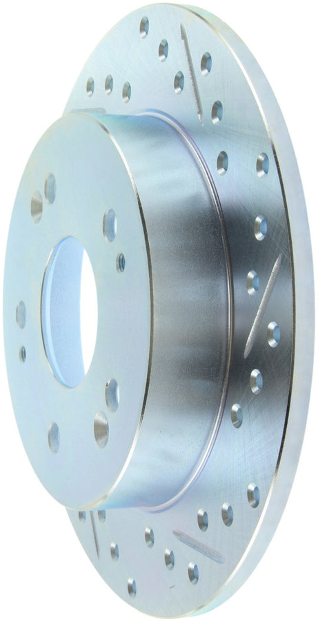 StopTech Select Sport 06-15 Honda Civic Si Slotted and Drilled Left Rear Rotor StopTech Select Sport 06-15 Honda Civic Si Slotted and Drilled Left Rear Rotor