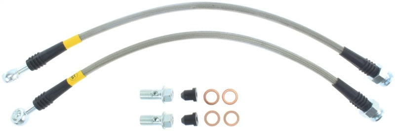 StopTech Mazda Miata NA 1.6 Stainless Steel Front Brake Lines StopTech Mazda Miata NA 1.6 Stainless Steel Front Brake Lines