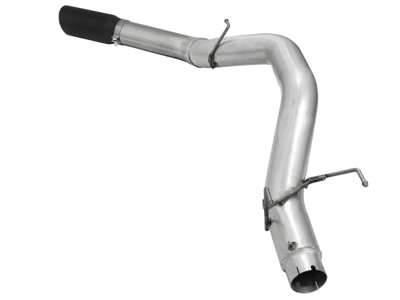 aFe MACHForce XP 5in DPF-Back SS Exhaust Dodge RAM 13-14 6.7L (td) Mega Cab w/ Black Tip aFe MACHForce XP 5in DPF-Back SS Exhaust Dodge RAM 13-14 6.7L (td) Mega Cab w/ Black Tip