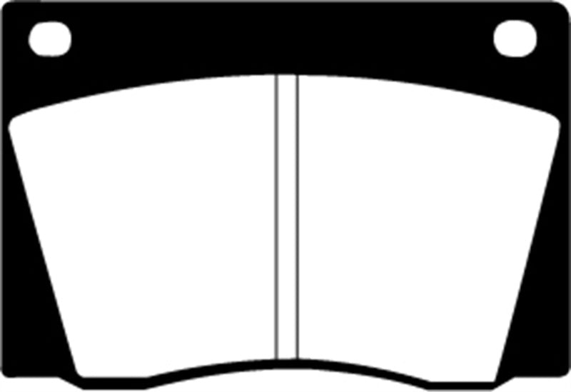 EBC 67-74 Ac 428 7.0 Greenstuff Front Brake Pads EBC 67-74 Ac 428 7.0 Greenstuff Front Brake Pads