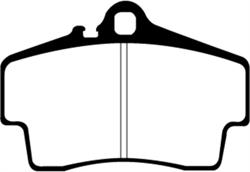 EBC Brakes Greenstuff 2000 Series Sport Pads EBC Brakes Greenstuff 2000 Series Sport Pads