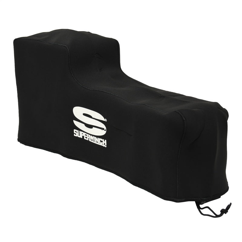 Superwinch Winch Cover for 9500/11500 and S5500/75/ Tiger Shark Winches - Blk Neoprene Superwinch Winch Cover for 9500/11500 and S5500/75/ Tiger Shark Winches - Blk Neoprene