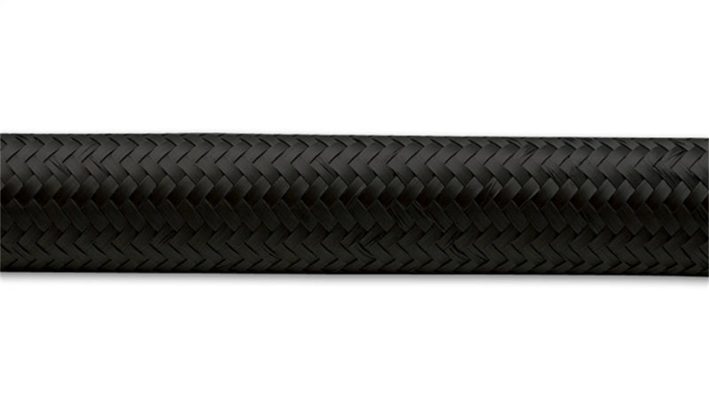 Vibrant -20 AN Black Nylon Braided Flex Hose (10 foot roll) Vibrant -20 AN Black Nylon Braided Flex Hose (10 foot roll)