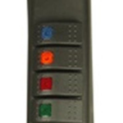 Daystar 2007-2018 Jeep Wrangler JK 2WD/4WD - A-Pillar Rocker Switch Pod (Switches Included)