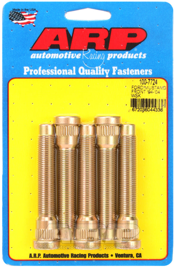 ARP 94-04 Ford Mustang Front Wheel Stud Kit (Set of 5) ARP 94-04 Ford Mustang Front Wheel Stud Kit (Set of 5)