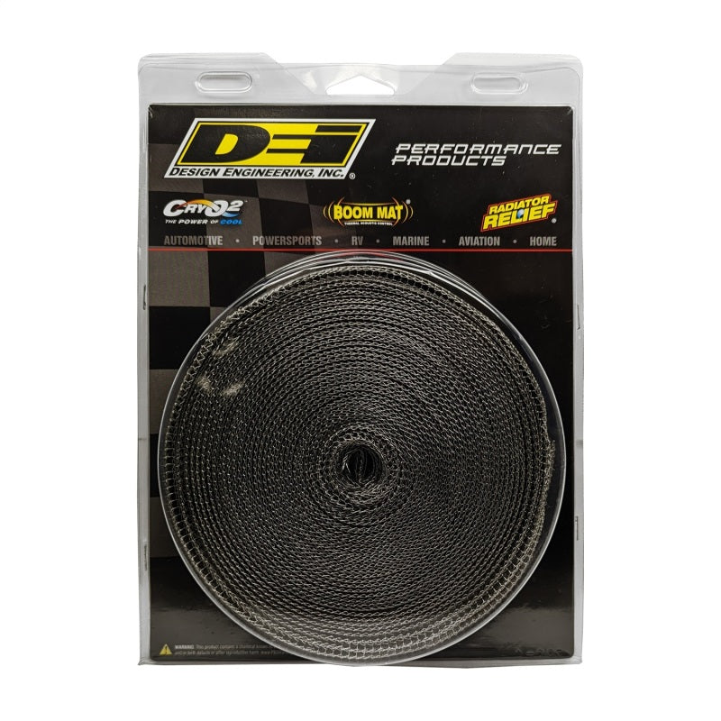 DEI Exhaust Wrap 1.5in x 30ft - EXO - Black DEI Exhaust Wrap 1.5in x 30ft - EXO - Black