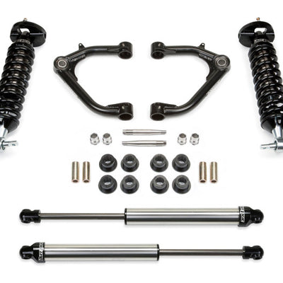 Fabtech 07-13 GM C/K1500 P/U & 14-18 C/K1500 P/U w/oE Forg Stl UCA 2in UCA Kit w/Dl 2.5 & 2.25