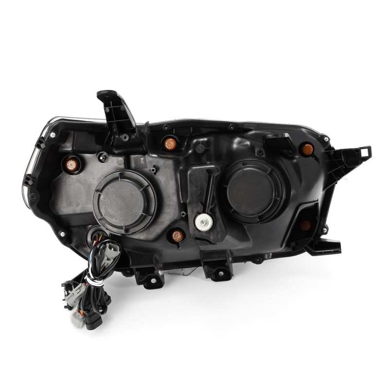 AlphaRex 10-13 Toyota 4Runner LUXX LED Proj Headlights Plank Style Black w/Seq Signal/DRL AlphaRex 10-13 Toyota 4Runner LUXX LED Proj Headlights Plank Style Black w/Seq Signal/DRL