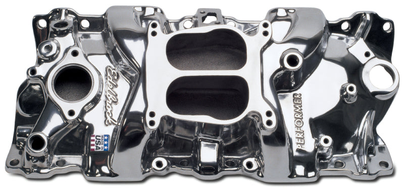 Edelbrock Performer Manifold Polished Edelbrock Performer Manifold Polished