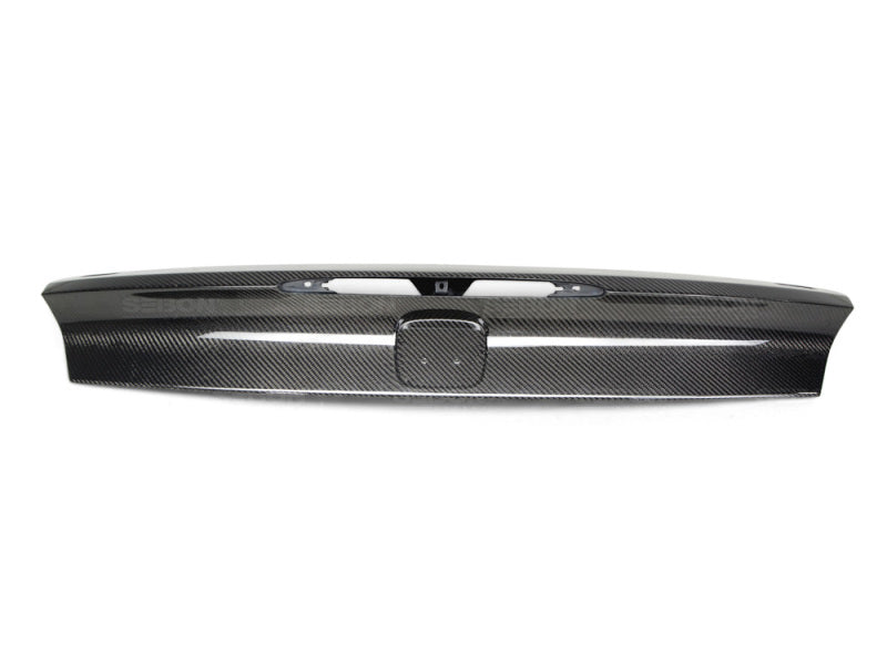 Seibon 14-15 Honda Civic Si Coupe OEM-Style Carbon Fiber Trunk Garnish Seibon 14-15 Honda Civic Si Coupe OEM-Style Carbon Fiber Trunk Garnish