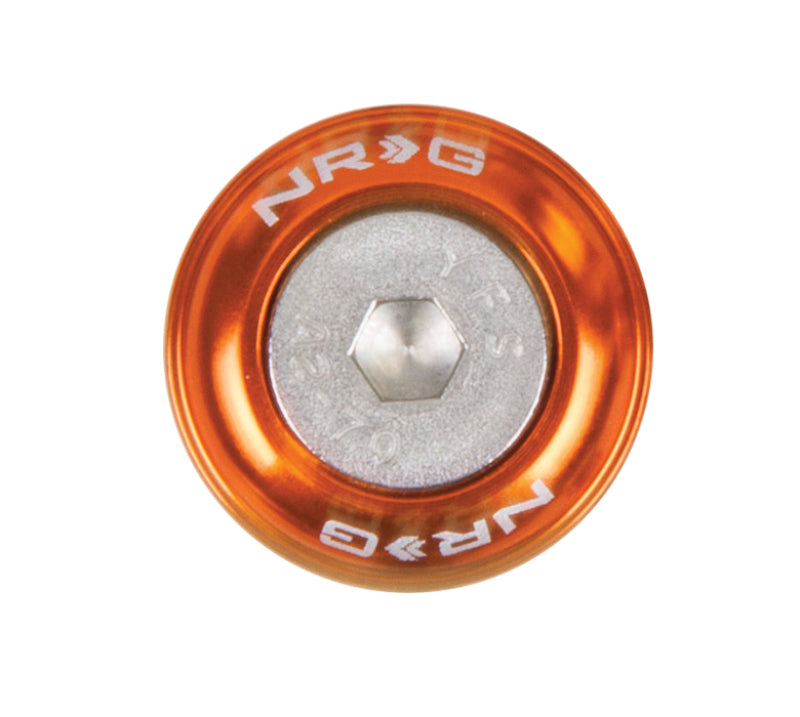 NRG Fender Washer Kit w/Rivets For Metal (Orange) - Set of 10 NRG Fender Washer Kit w/Rivets For Metal (Orange) - Set of 10