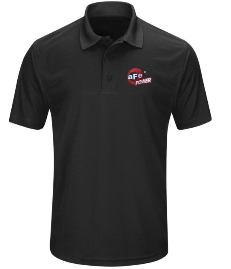 aFe Power Short Sleeve Corporate Polo Shirt Black S aFe Power Short Sleeve Corporate Polo Shirt Black S