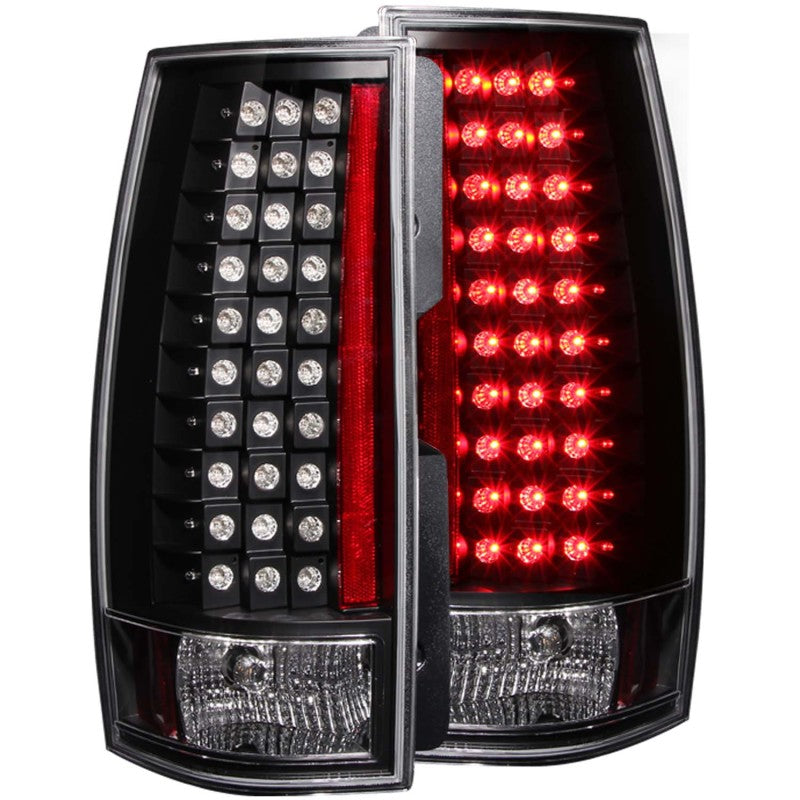 ANZO 2007-2014 Chevrolet Suburban LED Taillights Black G4 ANZO 2007-2014 Chevrolet Suburban LED Taillights Black G4