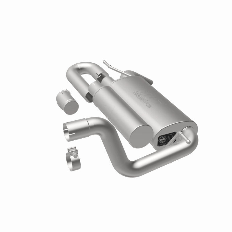 MagnaFlow 18-23 Jeep Wrangler JL 2.0L/3.6L Overland Series Axle-Back Exhaust MagnaFlow 18-23 Jeep Wrangler JL 2.0L/3.6L Overland Series Axle-Back Exhaust