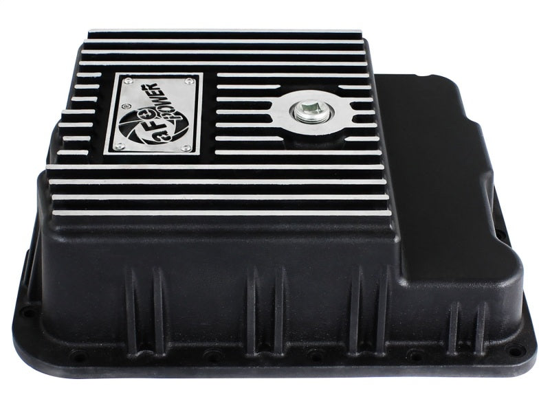 aFe Transmission Pan (Black w/ Machined Fins) GM Trucks 99-16 (4L60-E/4L60E/4L65E/4L70E/4L75E) aFe Transmission Pan (Black w/ Machined Fins) GM Trucks 99-16 (4L60-E/4L60E/4L65E/4L70E/4L75E)