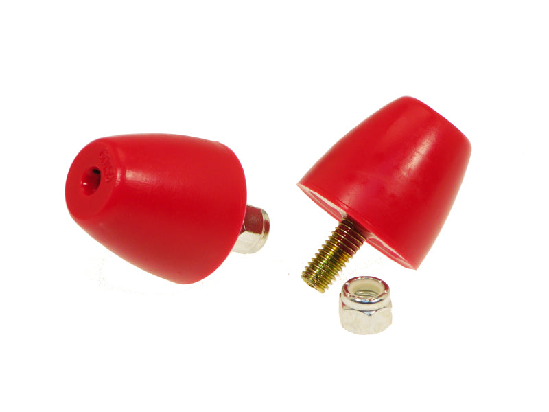 Prothane Universal Bump Stop 1 9/16X1 5/8 Cone - Red Prothane Universal Bump Stop 1 9/16X1 5/8 Cone - Red