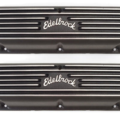 Edelbrock Valve Cover Classic Series Ford 1962-95 221 351W V8 Black