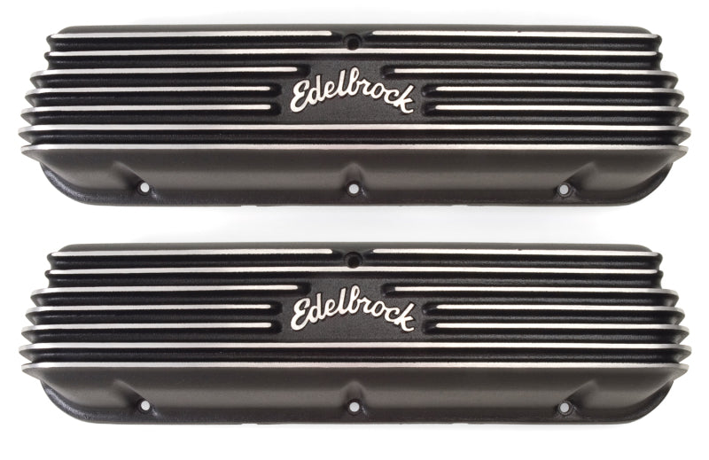Edelbrock Valve Cover Classic Series Ford 1962-95 221 351W V8 Black Edelbrock Valve Cover Classic Series Ford 1962-95 221 351W V8 Black