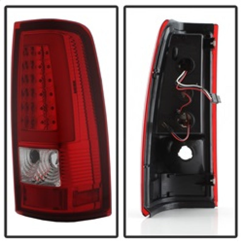 xTune Chevy Silverado 1500/2500/3500 99-02 / Version 3 Tail Lights Red Clear ALT-ON-CS99V3-LBLED-RC xTune Chevy Silverado 1500/2500/3500 99-02 / Version 3 Tail Lights Red Clear ALT-ON-CS99V3-LBLED-RC