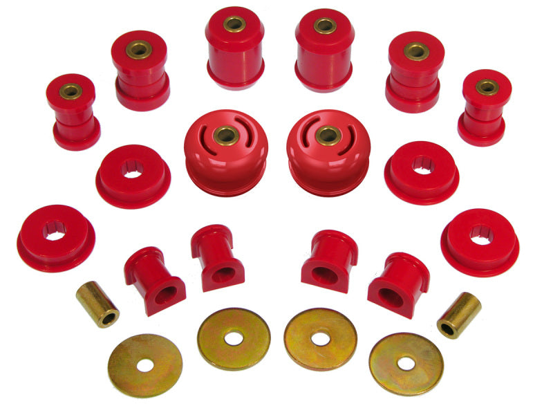 Prothane Mitsubishi Evo 8 Total Kit - Red Prothane Mitsubishi Evo 8 Total Kit - Red
