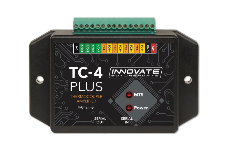 Innovate TC-4 PLUS (4 Channel Thermocouple for MTS) Innovate TC-4 PLUS (4 Channel Thermocouple for MTS)