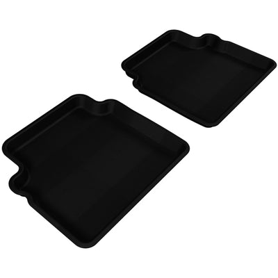 3D MAXpider 2007-2011 Chevrolet Aveo Kagu 2nd Row Floormats - Black