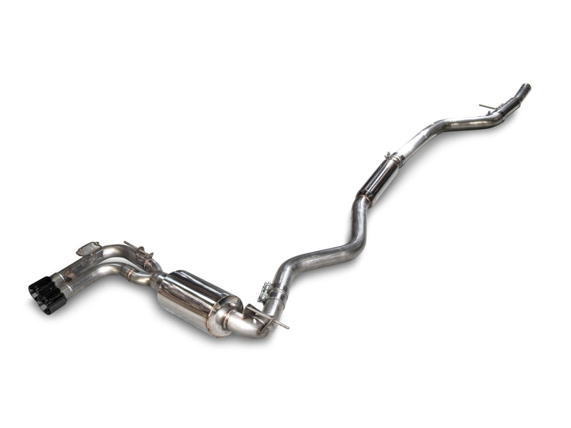 AWE Tuning BMW F3X 28i / 30i Touring Edition Axle-Back Exhaust Single Side - 80mm Black Tips AWE Tuning BMW F3X 28i / 30i Touring Edition Axle-Back Exhaust Single Side - 80mm Black Tips