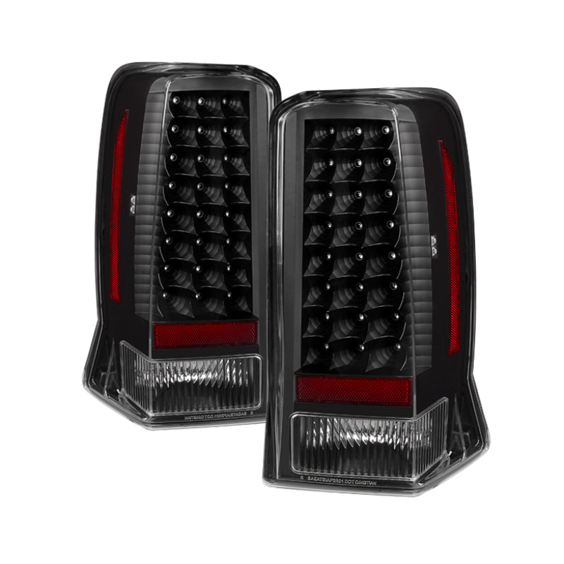 xTune Cadillac Escalade 02-06 ( Not Ext Models ) LED Tail Light Black ALT-JH-CE02-LED-BK xTune Cadillac Escalade 02-06 ( Not Ext Models ) LED Tail Light Black ALT-JH-CE02-LED-BK