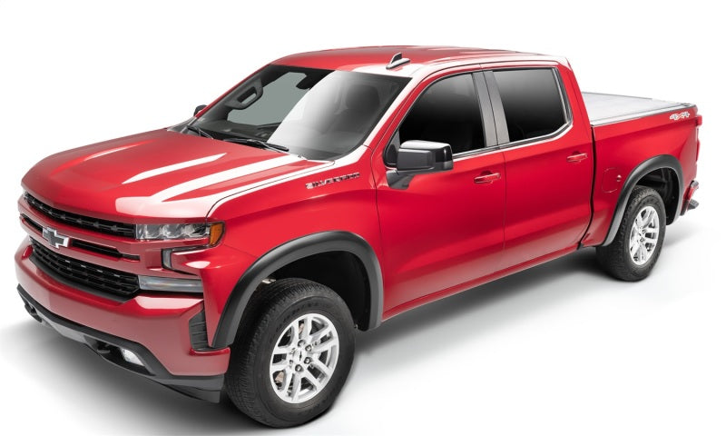 Bushwacker 19-21 Chevrolet Silverado 1500 OE-Style 4PC Fender Flares Black Smooth Bushwacker 19-21 Chevrolet Silverado 1500 OE-Style 4PC Fender Flares Black Smooth