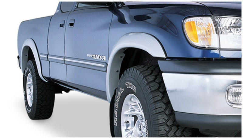 Bushwacker 00-02 Toyota Tundra Fleetside Extend-A-Fender Style Flares 4pc 76.5/98.2in Bed - Black Bushwacker 00-02 Toyota Tundra Fleetside Extend-A-Fender Style Flares 4pc 76.5/98.2in Bed - Black