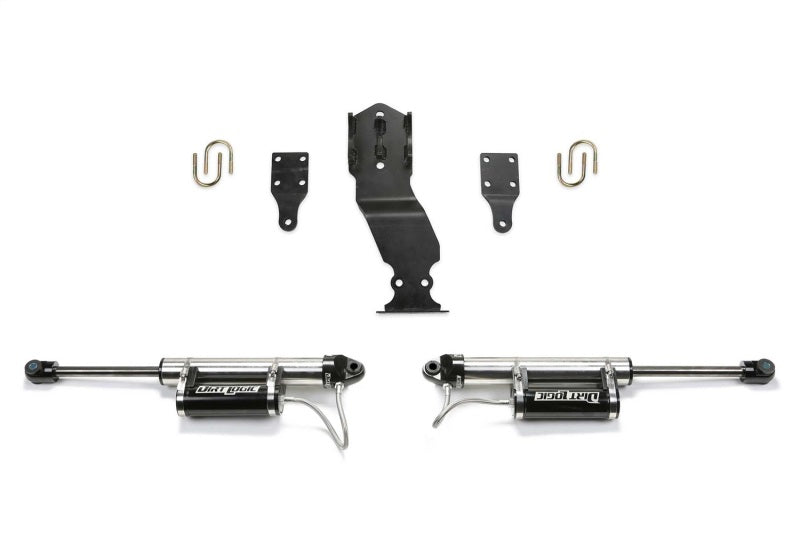 Fabtech 17-21 Ford F250/F350 4WD Dual Steering Stabilizer System w/DL 2.25 Resi Shocks Fabtech 17-21 Ford F250/F350 4WD Dual Steering Stabilizer System w/DL 2.25 Resi Shocks