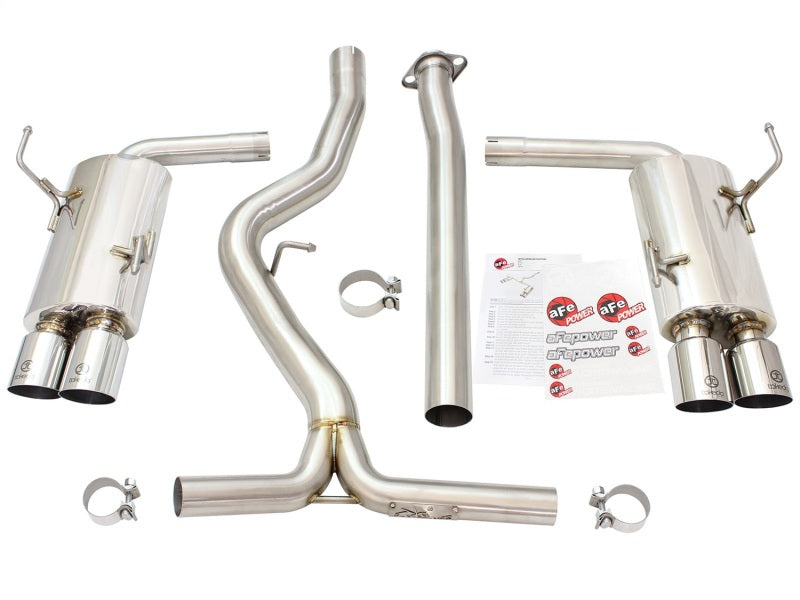 aFe Takeda 3in SS Exhaust Cat-Back 15-16 Subaru WRX/STI 2.0L/2.5L Polished Tips aFe Takeda 3in SS Exhaust Cat-Back 15-16 Subaru WRX/STI 2.0L/2.5L Polished Tips