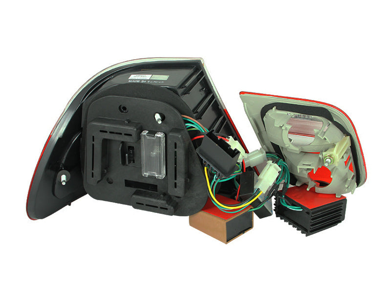 ANZO 1999-2001 BMW 3 Series E46 LED Taillights Red/Smoke 2pc ANZO 1999-2001 BMW 3 Series E46 LED Taillights Red/Smoke 2pc