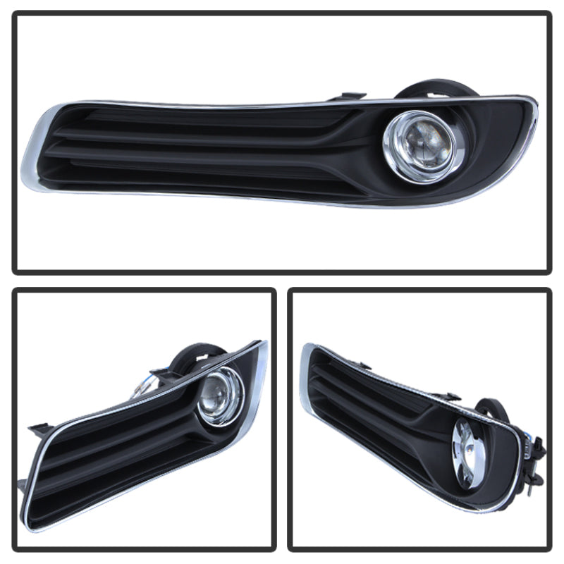 Spyder Chrysler 300 2011-2014 OEM Fog Light W/Universal Switch- Clear FL-C30011-C Spyder Chrysler 300 2011-2014 OEM Fog Light W/Universal Switch- Clear FL-C30011-C