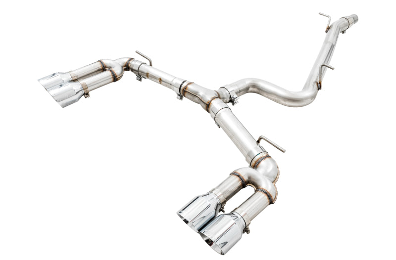 AWE Tuning Audi 8V S3 Track Edition Exhaust w/Chrome Silver Tips 102mm AWE Tuning Audi 8V S3 Track Edition Exhaust w/Chrome Silver Tips 102mm
