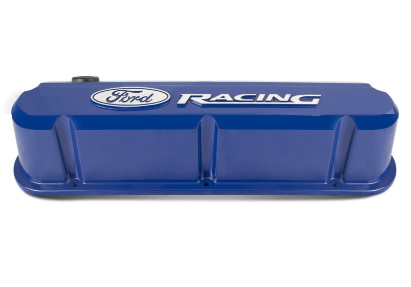 Ford Racing 289-351 Slant Edge Blue Valve Cover Ford Racing 289-351 Slant Edge Blue Valve Cover