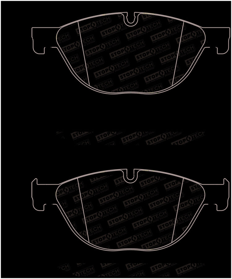 StopTech 09-17 BMW 5-Series Street Brake Pads w/Shims - Front StopTech 09-17 BMW 5-Series Street Brake Pads w/Shims - Front