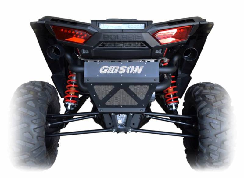 Gibson Polaris RZR UTV Beauty Plate - Black Ceramic Gibson Polaris RZR UTV Beauty Plate - Black Ceramic
