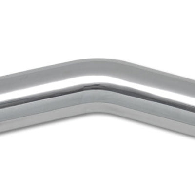 Vibrant 3.5in O.D. Universal Aluminum Tubing (30 degree Bend) - Polished