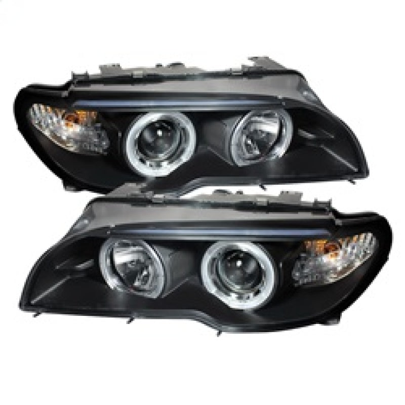 Spyder BMW E46 3-Series 04-06 2 DR Projector Halogen Model- LED Halo Blk PRO-YD-BMWE4604-2DR-HL-BK Spyder BMW E46 3-Series 04-06 2 DR Projector Halogen Model- LED Halo Blk PRO-YD-BMWE4604-2DR-HL-BK