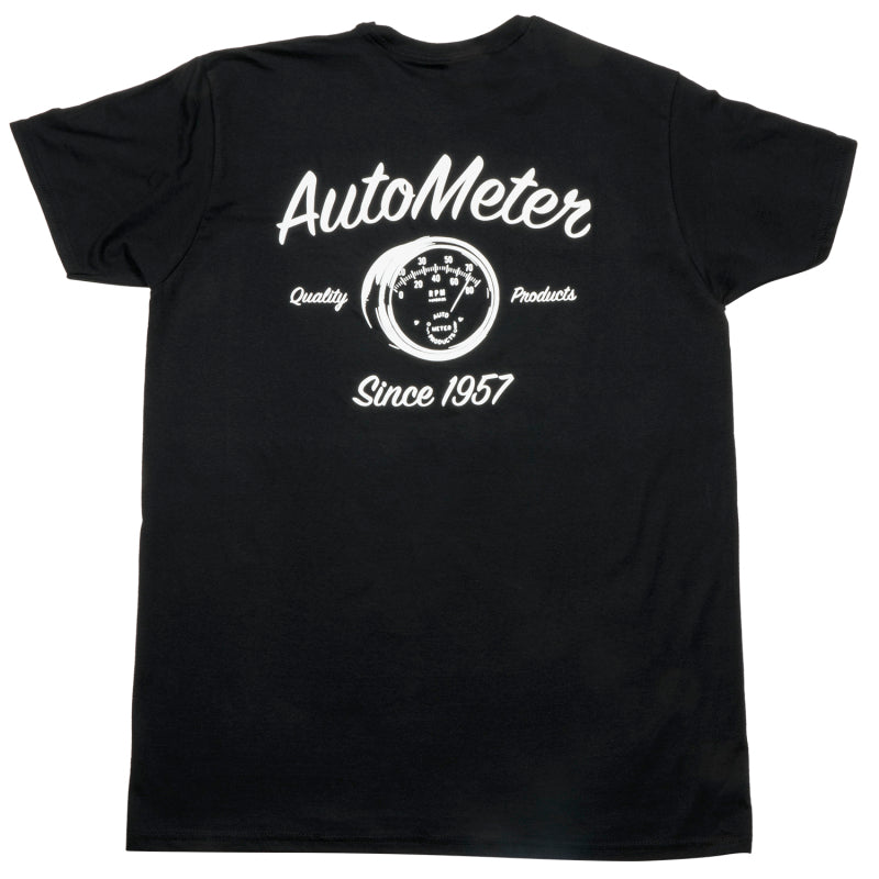 Autometer Vintage T-Shirt Black Large Autometer Vintage T-Shirt Black Large